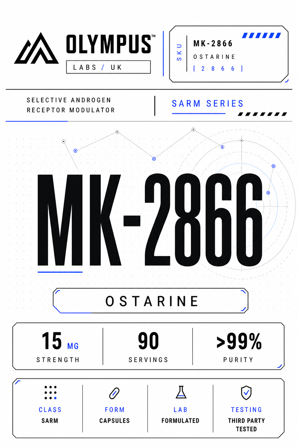 Front label artwork for mk-2866