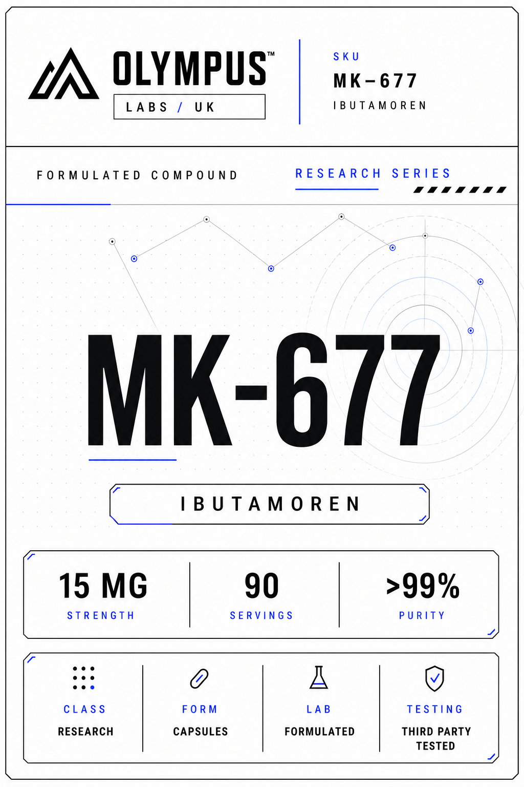 Front label artwork for mk-677
