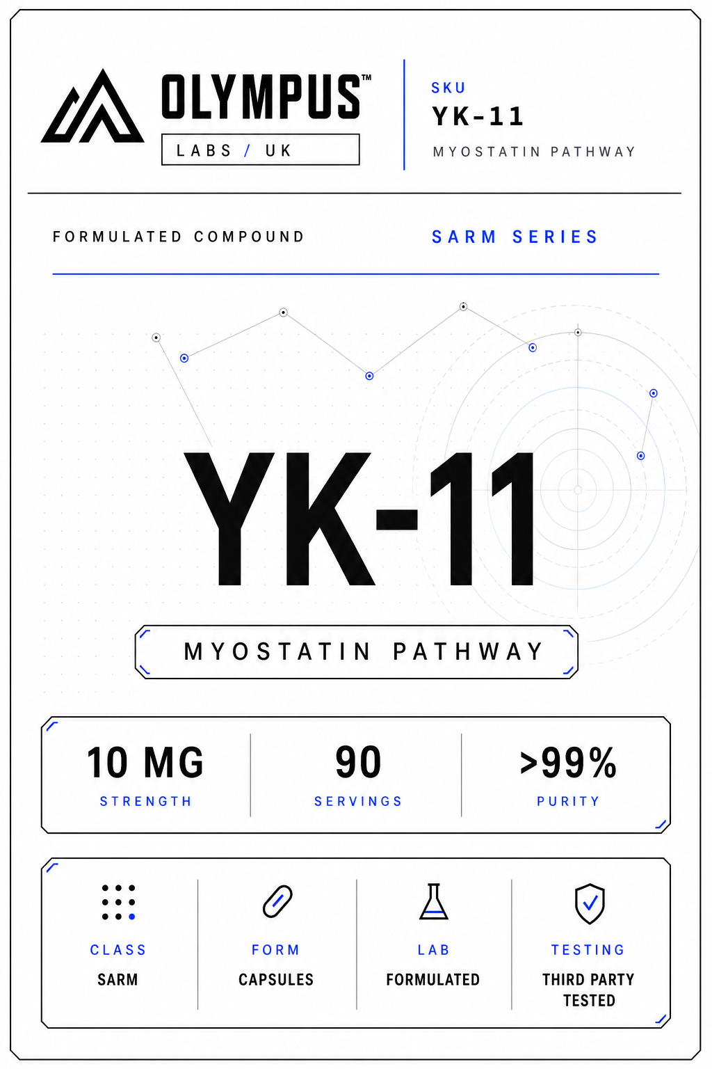Front label artwork for yk-11